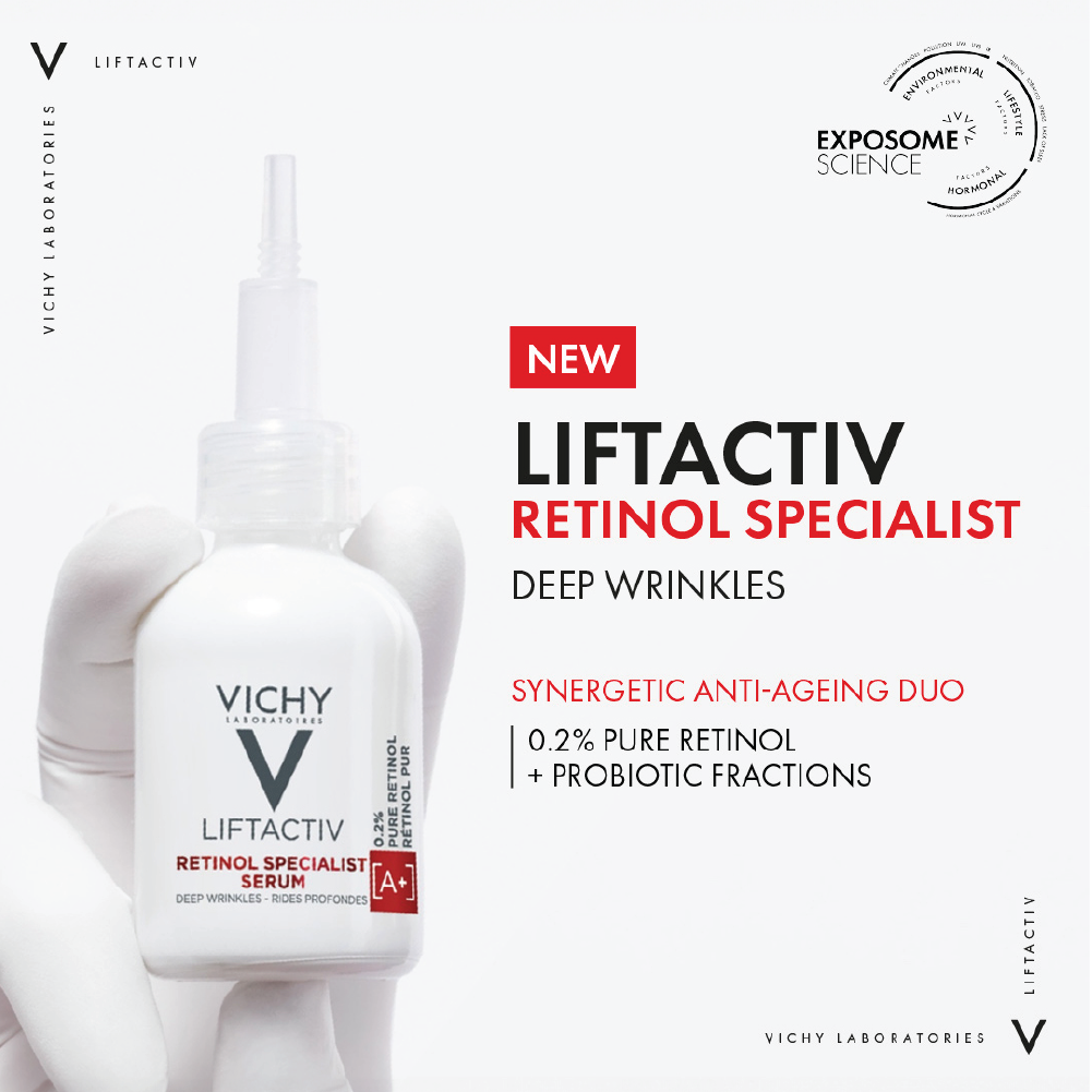 LiftActiv Retinol Specialist Deep Wrinkle and Anti-Aging serum - Features