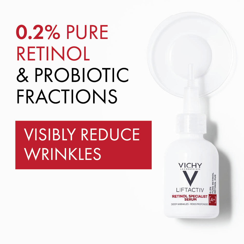 LiftActiv Retinol Specialist Deep Wrinkle and Anti-Aging serum - Features
