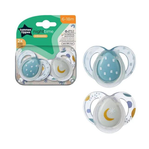 Night Time Soother, 6-18m, Pack of 2