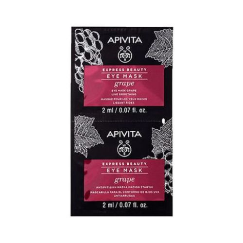 Apivita - Express Beauty Eye Mask - Grape 2x2 ML