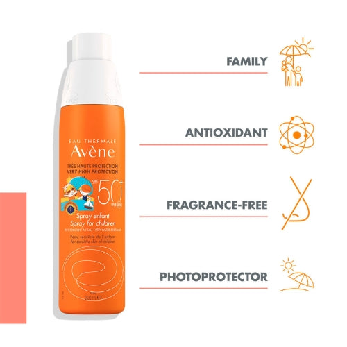 Eau Thermale Avène Spray SPF 50+ for Children - 200 ML