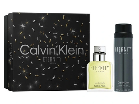 Eternity For Men Eau De Toilette 100ml Gift Set by Calvin Klein