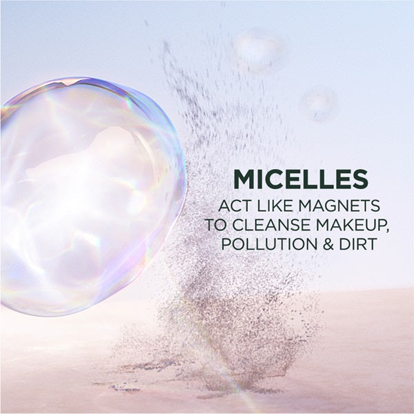 Garnier - Vitamin C Micellar Water Facial Brightening Cleanser and Makeup Remover (2 sizes)