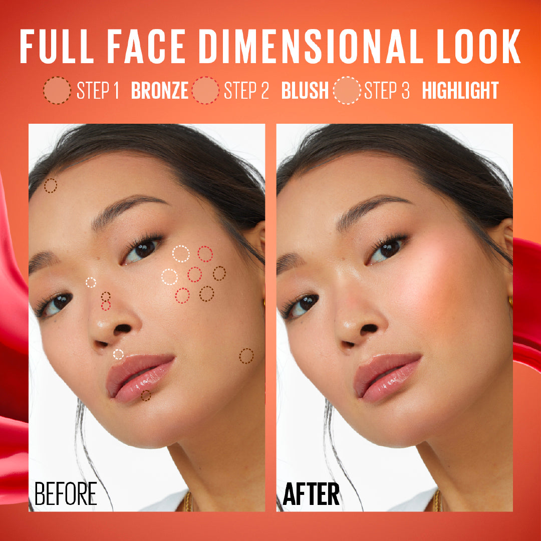 Sunkisser Hazy Matte - Before & After