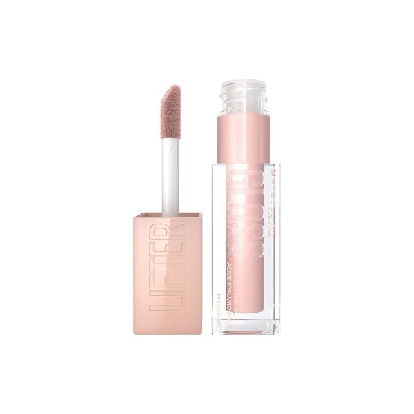 Maybelline New York - Lifter Gloss Lip Gloss Makeup with Hyaluronic Acid for smooth and hydrated lips - Ice