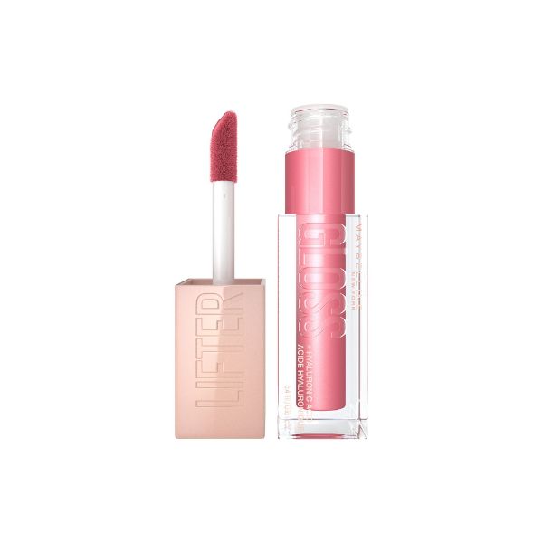 Maybelline New York - Lifter Gloss Lip Gloss Makeup with Hyaluronic Acid for smooth and hydrated lips - Petal