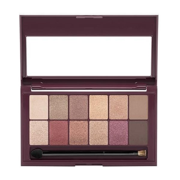 Maybelline New York - The Burgundy Bar Eyeshadow Palette- Features 12 Expertly Curated Shades
