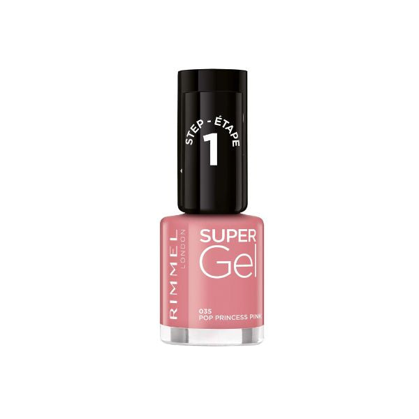 Rimmel Super Gel Nail Polish - 035 Pop Princess Pink