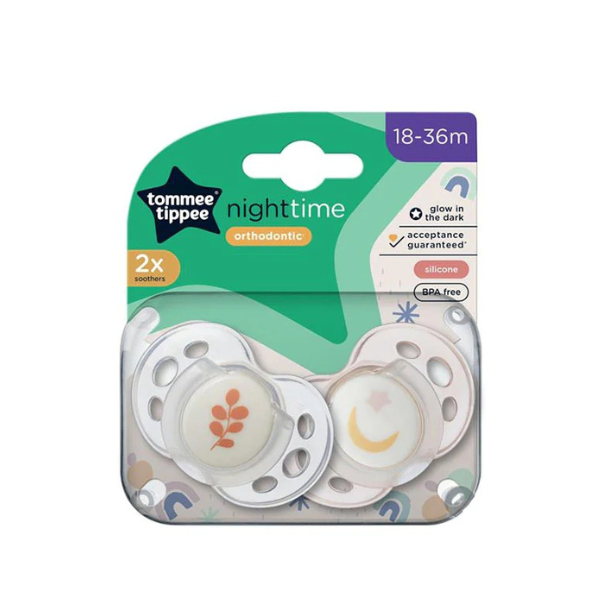Night Time Soother, 18-36 m, Pack of 2