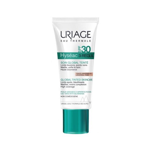 Uriage - Hyséac 3-Regul Global Tinted Skin-Care SPF30