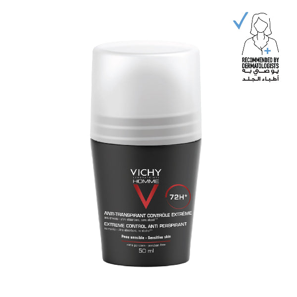 Vichy - 72 Hour Deodorant Anti Perspirant  Soothing Effect for men 50ml