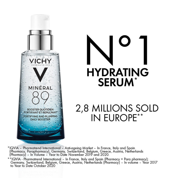 Vichy - Mineral 89 Hyaluronic Acid Hydrating Serum for All Skin Types
