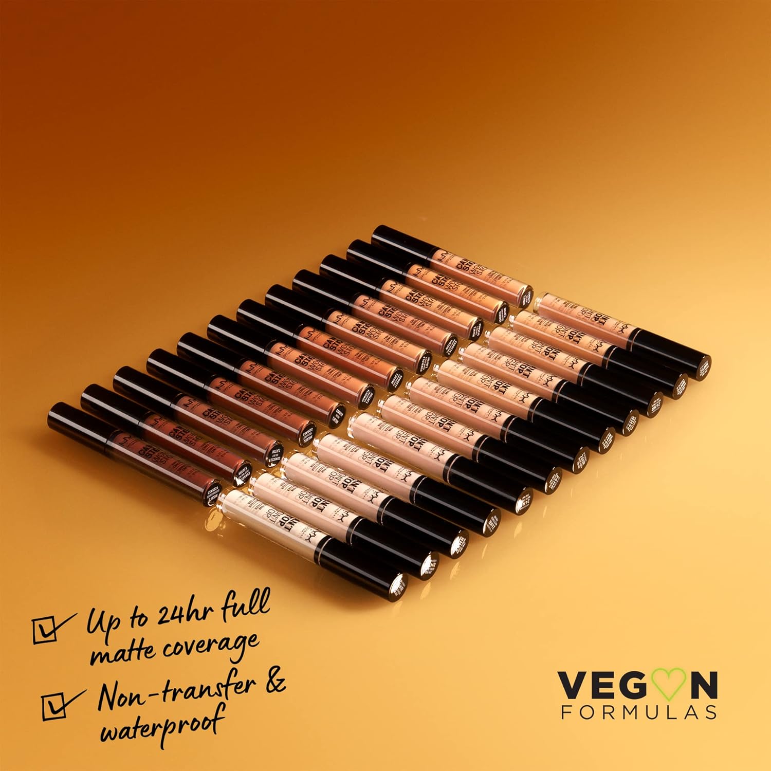 Can't Stop Won't Stop Contour Concealer, 24H Full Coverage Matte Finish