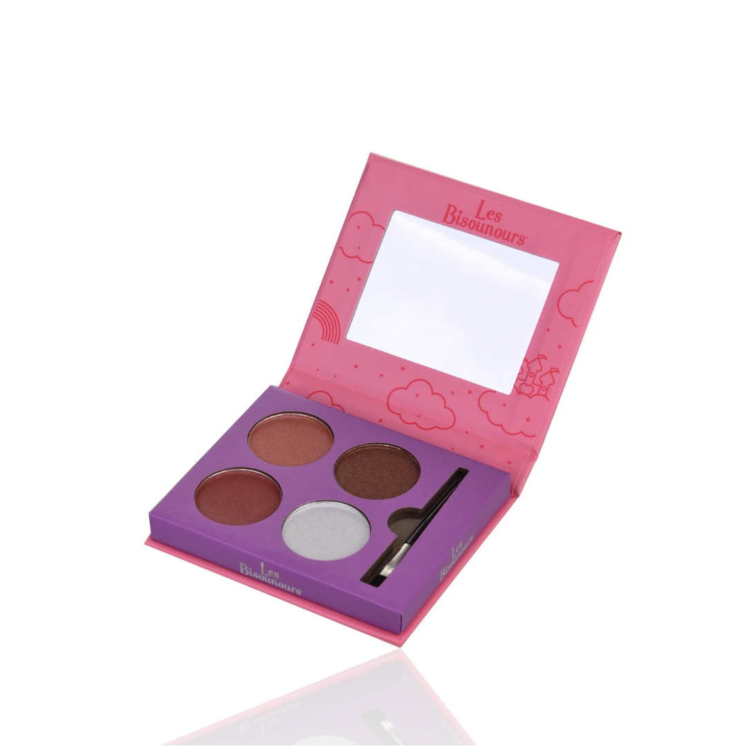 Care Bear Eyeshadow Palette 4 Color + Brush + Mirror