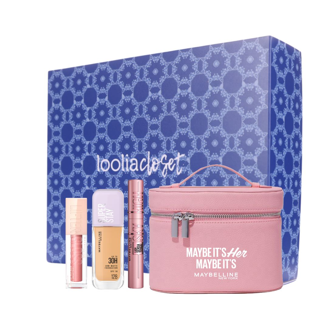 Lifter Gloss + Lumi-Matte Foundation + Sky High Mascara + FREE Pouch At 30% OFF