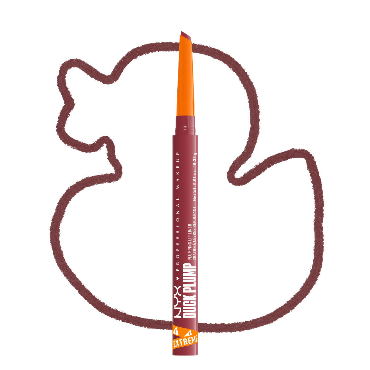Duck Plump Plumping Lip Liner, Up To 10 HR Wear, Matte Finish,
