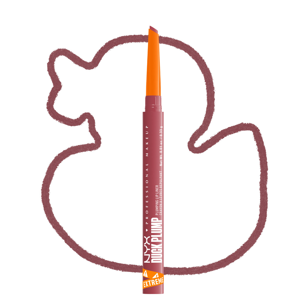Duck Plump Plumping Lip Liner, Up To 10 HR Wear, Matte Finish,