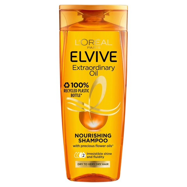 Elvive Extraordinary Oil Shampoo - For Dry Hair