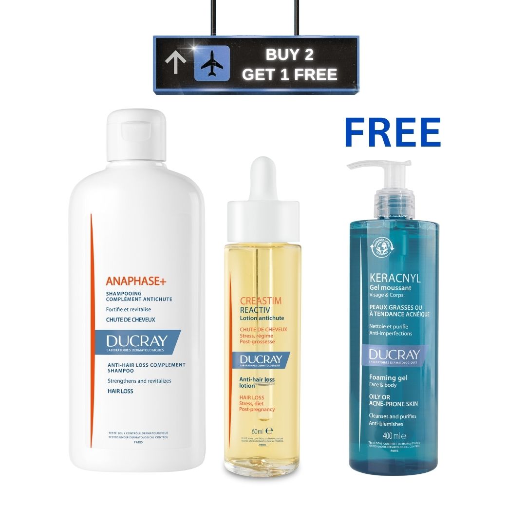 Anaphase+ Anti-Hair Loss Shampoo 400 ML + Creastim Reactiv Lotion 60 ML + FREE Foaming Gel 400 ML