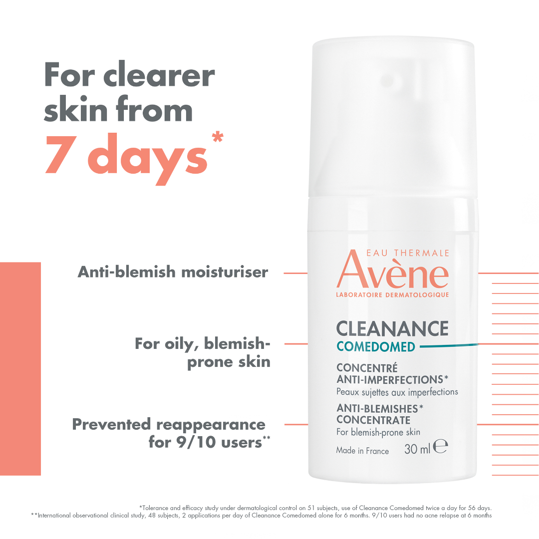 Avène Cleanance Comedomed Anti-Blemish Concentrate Benefits