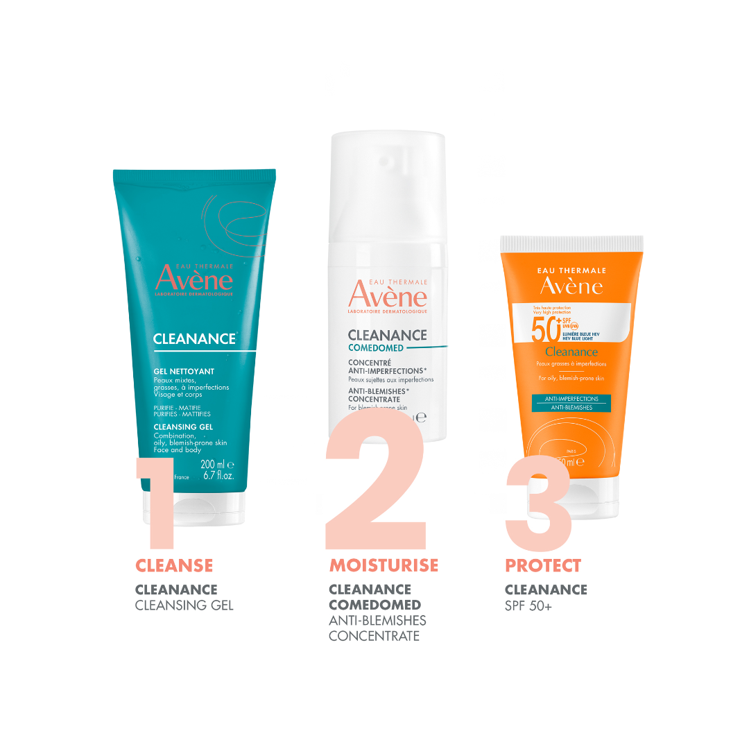 Avène Cleanance Comedomed Routine