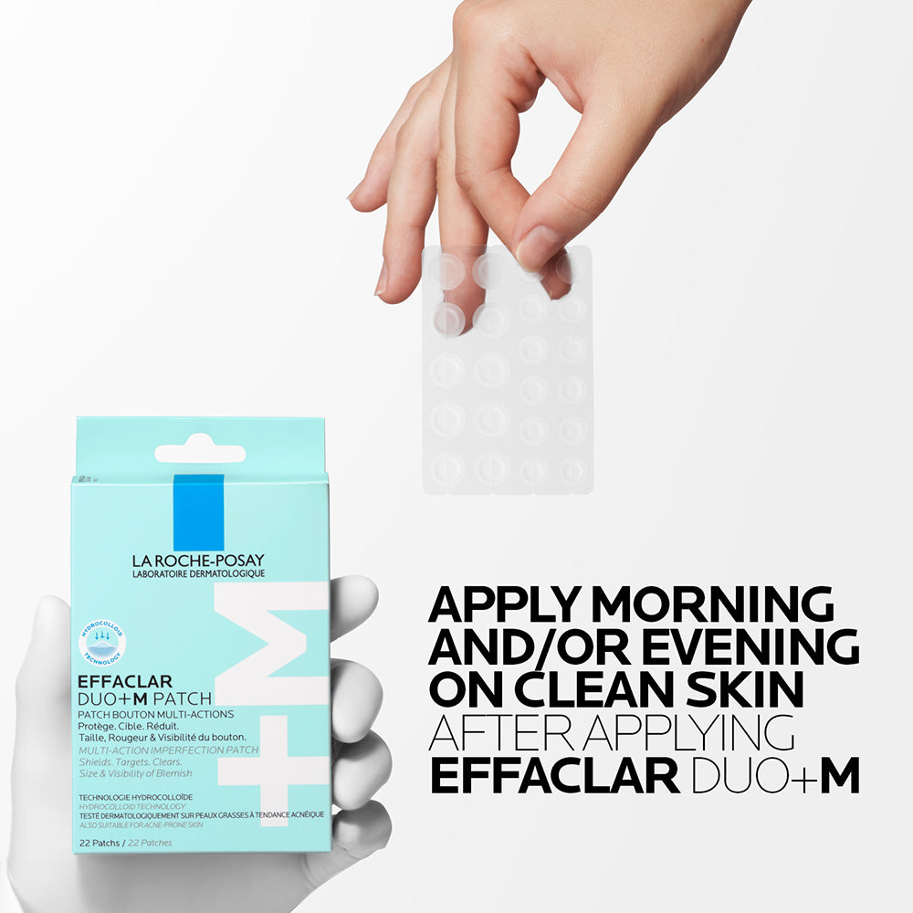 Effaclar Duo+M 3H Spot Patches for Acne Prone Skin