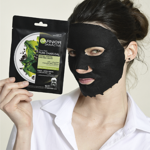 Charcoal and Algae Hydrating & Purifying Tissue Mask