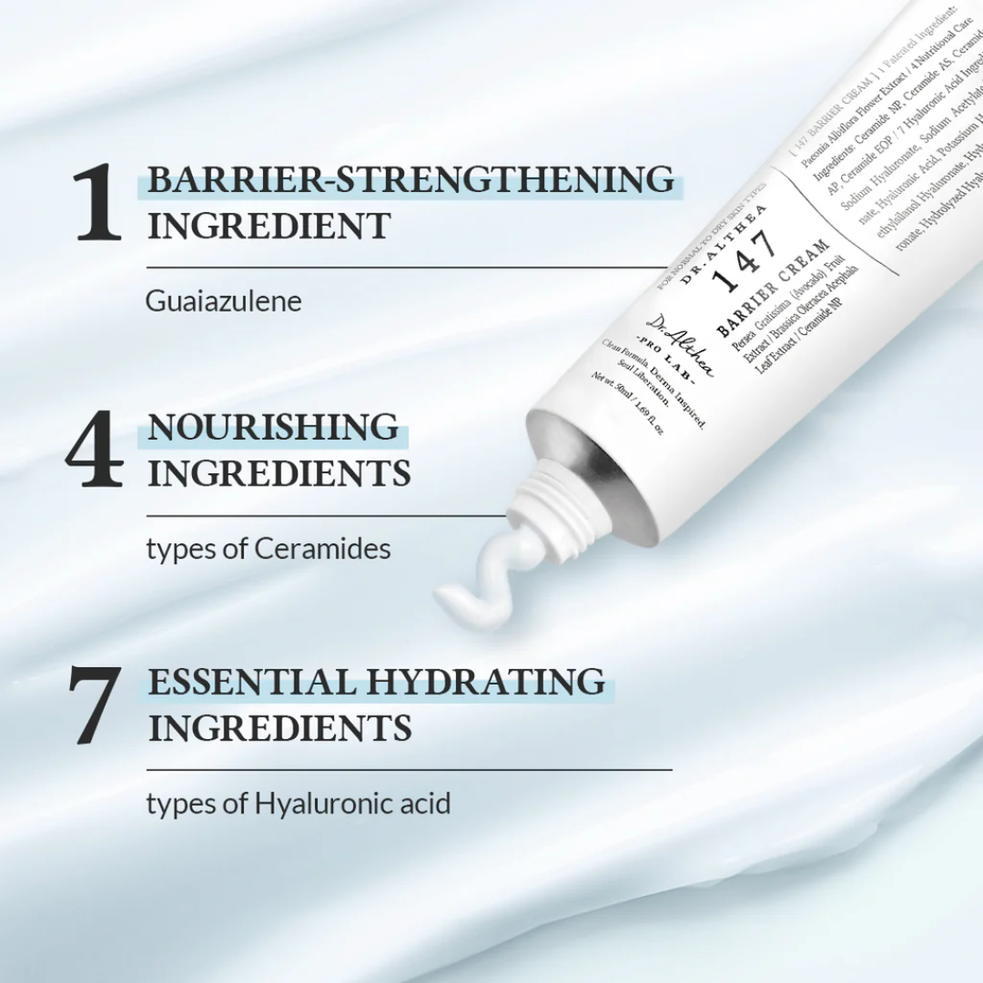 Dr. Althea 147 Barrier Cream 50 ML - Ingredients