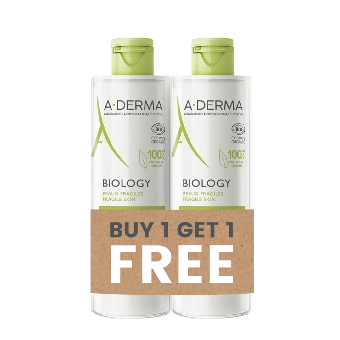 2x A-Derma Biology micellar water 400ml  