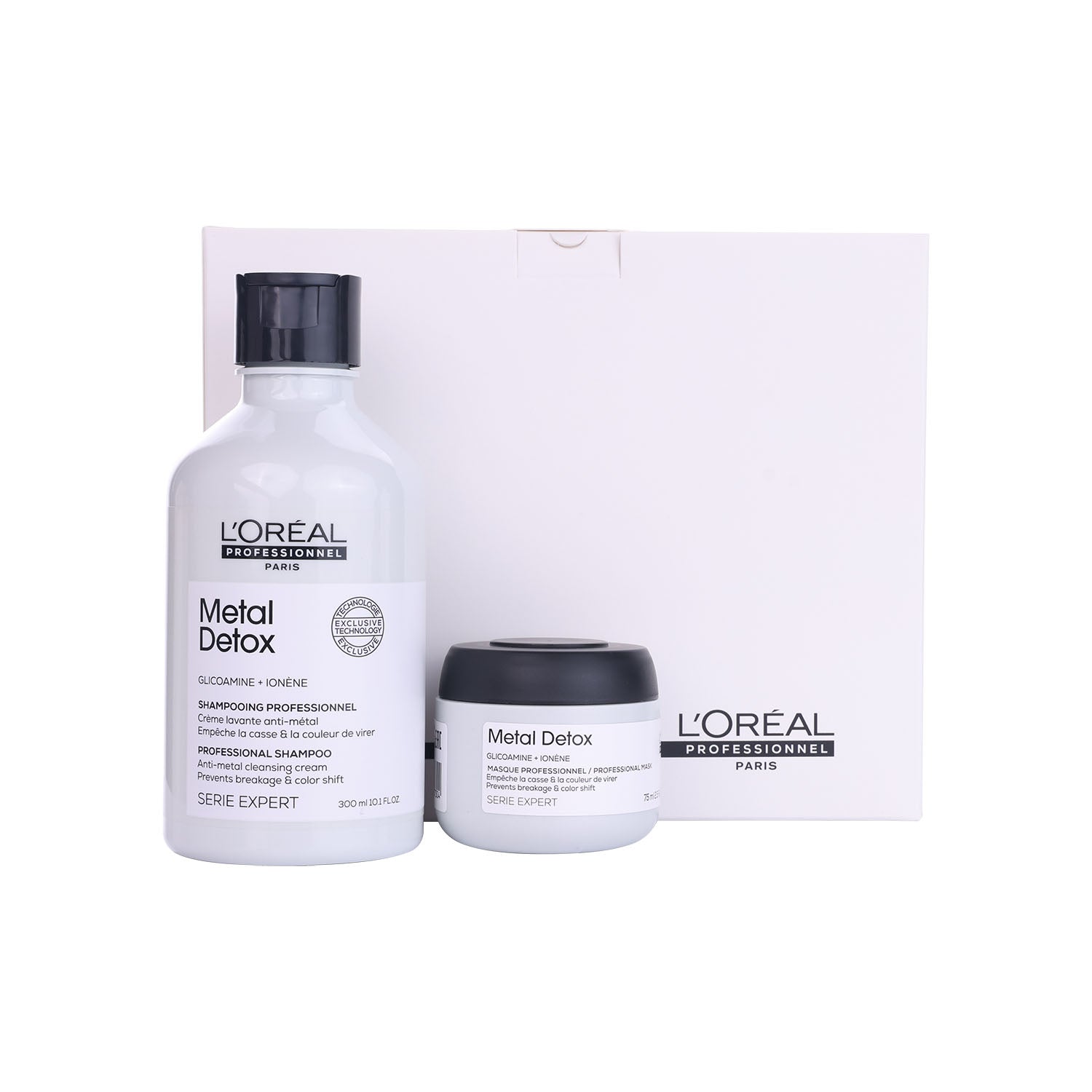 Metal Detox Shampoo and Travel Size Mask Kit