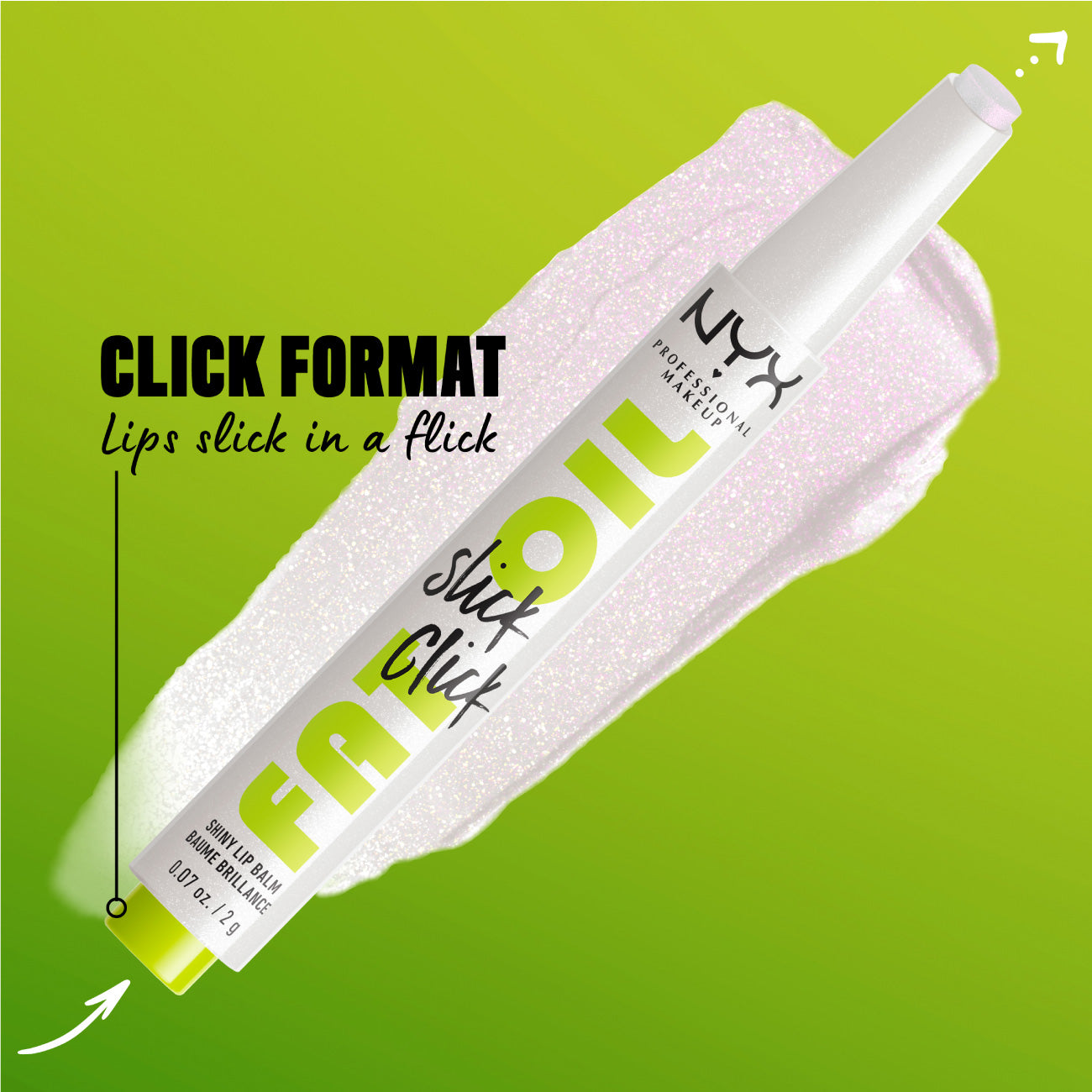 Fat Oil Slick Click Shiny Lip Balm