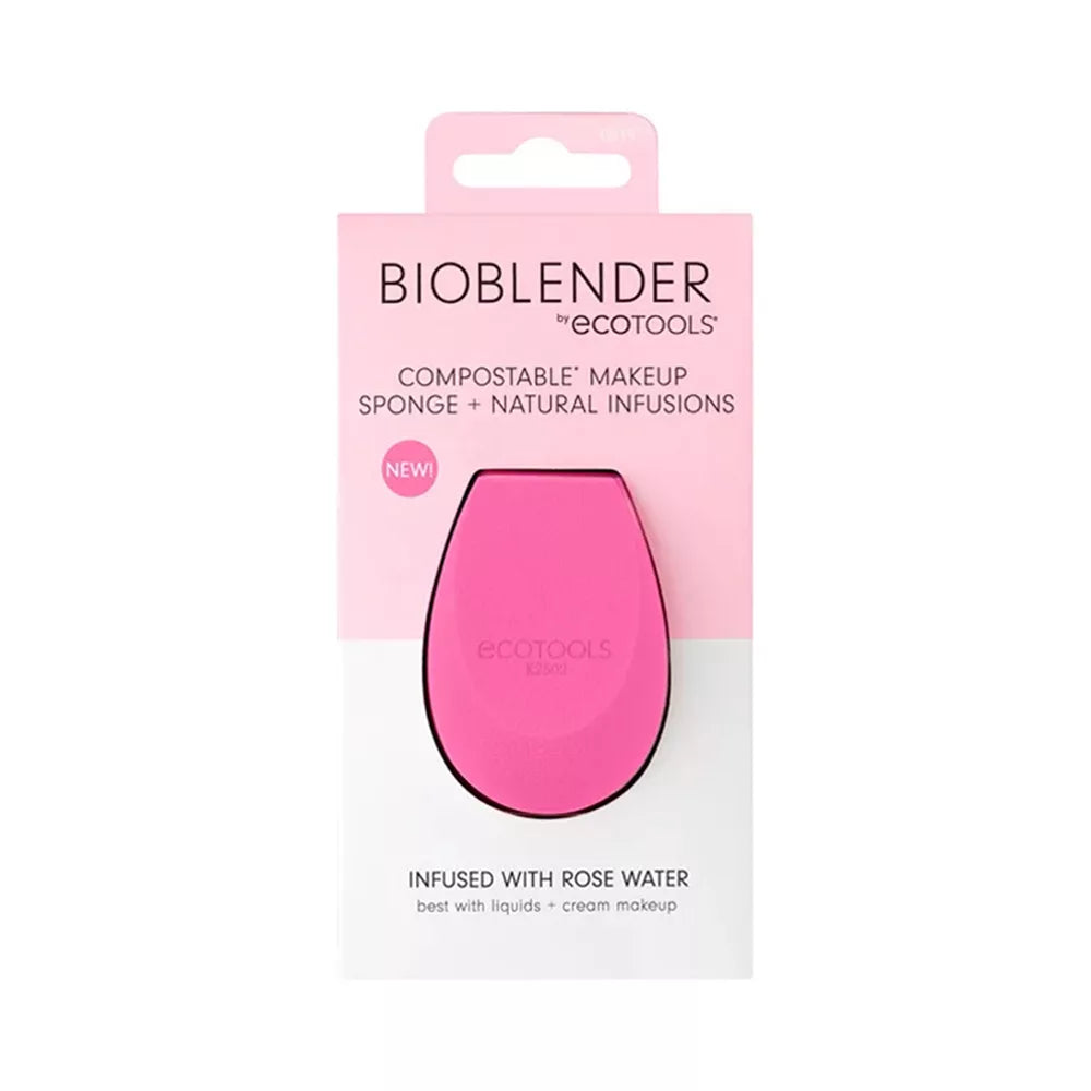 Eco Tools Bioblender Makeup Sponge with Rose Water | Loolia Closet