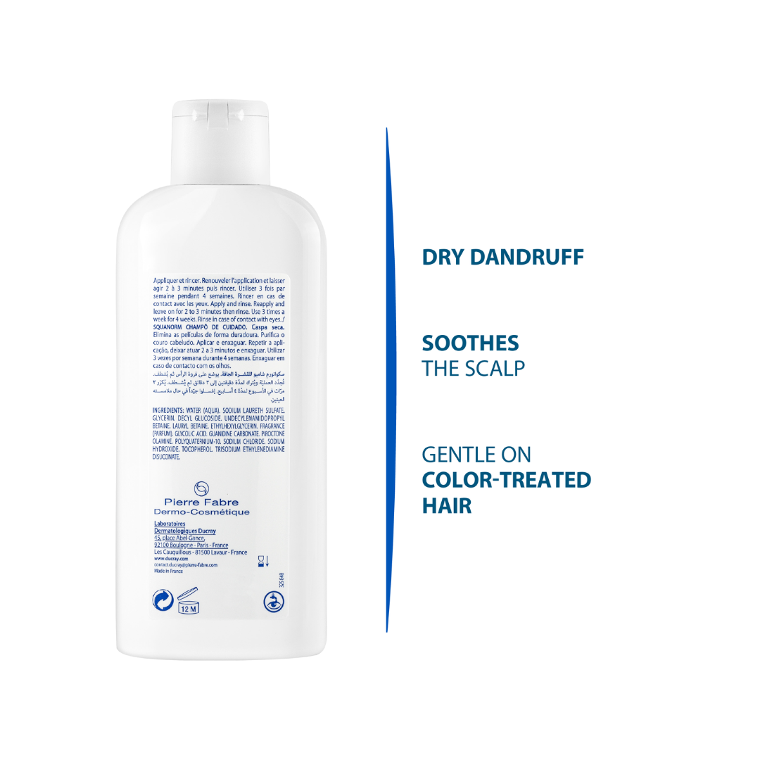 Kelual Squanorm Anti-Dandruff Treatment Shampoo - Dry Dandruff