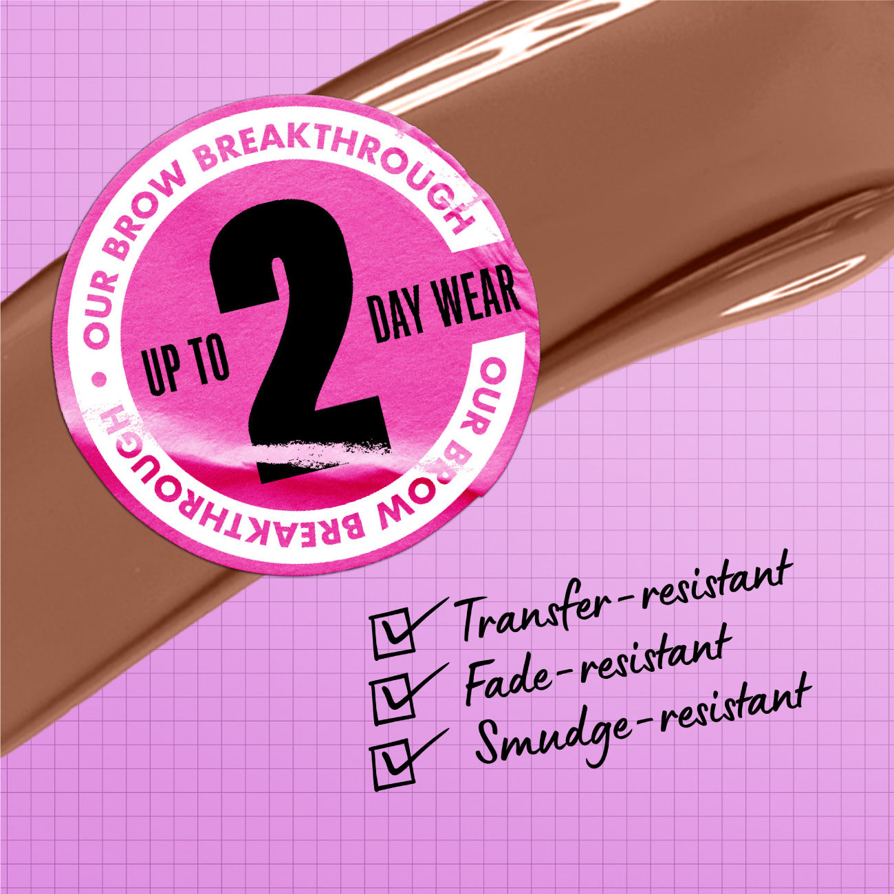 Zero To Brow Longwear Brow Gel, Transfer-Resistant, Fade-Resistant