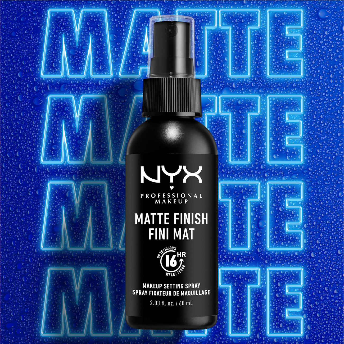 Makeup Setting Spray - Matte Finish, Lightweight, Long-Lasting 60ml