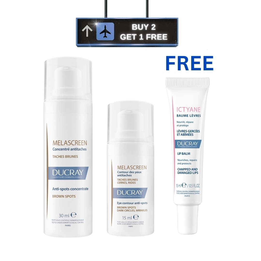 Melascreen Anti-Spot Concentrate 30 ML + Eye Contour 15 ML + FREE Lip Balm