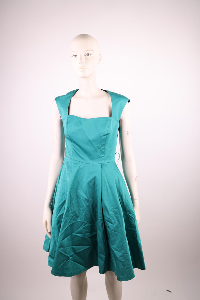 ACCESS Access green mid length dress | Loolia Closet