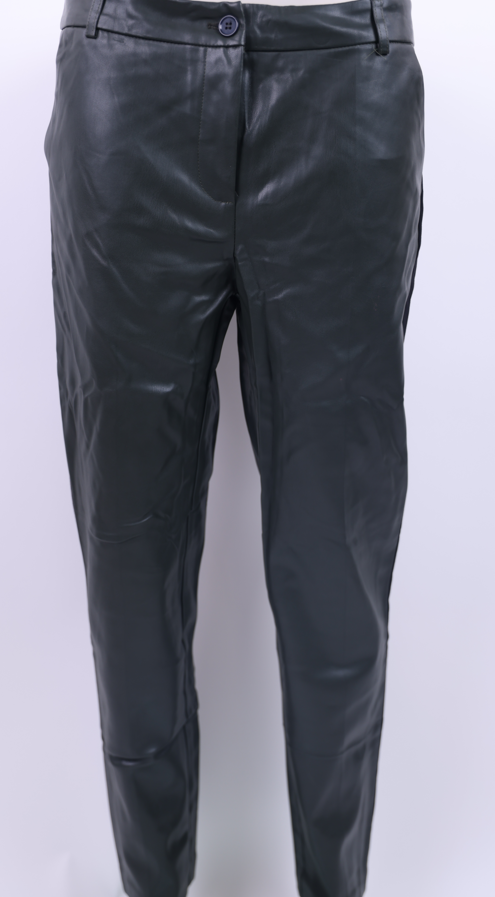 ACCESS Access Leather black pants | Loolia Closet