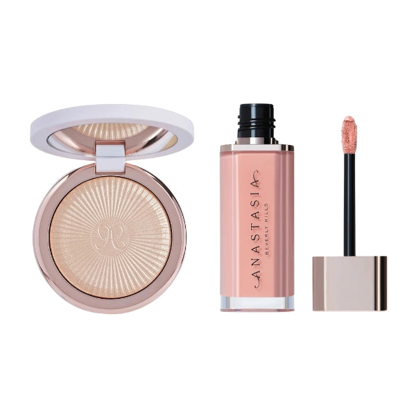 Anastasia Beverly Hills - Glow Seeker Highlighter Sun Idol + Lip Velvet Kiss Up to 30% OFF  - Exclusive
