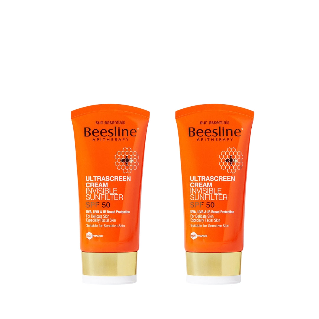 2x Ultrascreen Cream Invisible SunFilter SPF 50 At 50% OFF