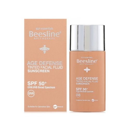 Beesline Age Defense Tinted Facial Fluid Sunscreen SPF 50 | Loolia Closet