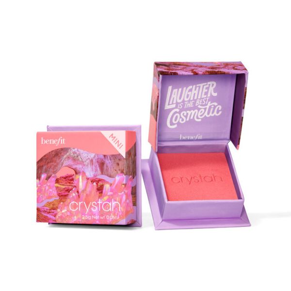 Benefit Cosmetics Crystah Mini 2022 Strawberry Pink Blush | Loolia Closet