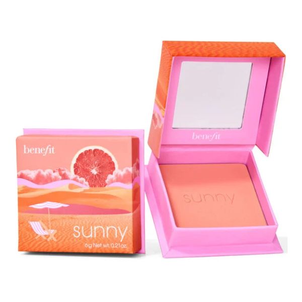 Benefit Cosmetics Sunny Warm Coral Blush 2022 | Loolia Closet
