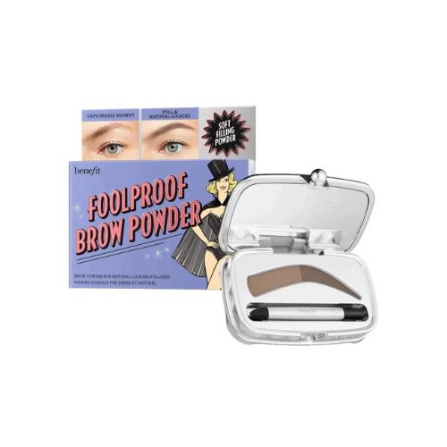 Benefit Cosmetics Foolproof brow powder - 05 Deep | Loolia Closet