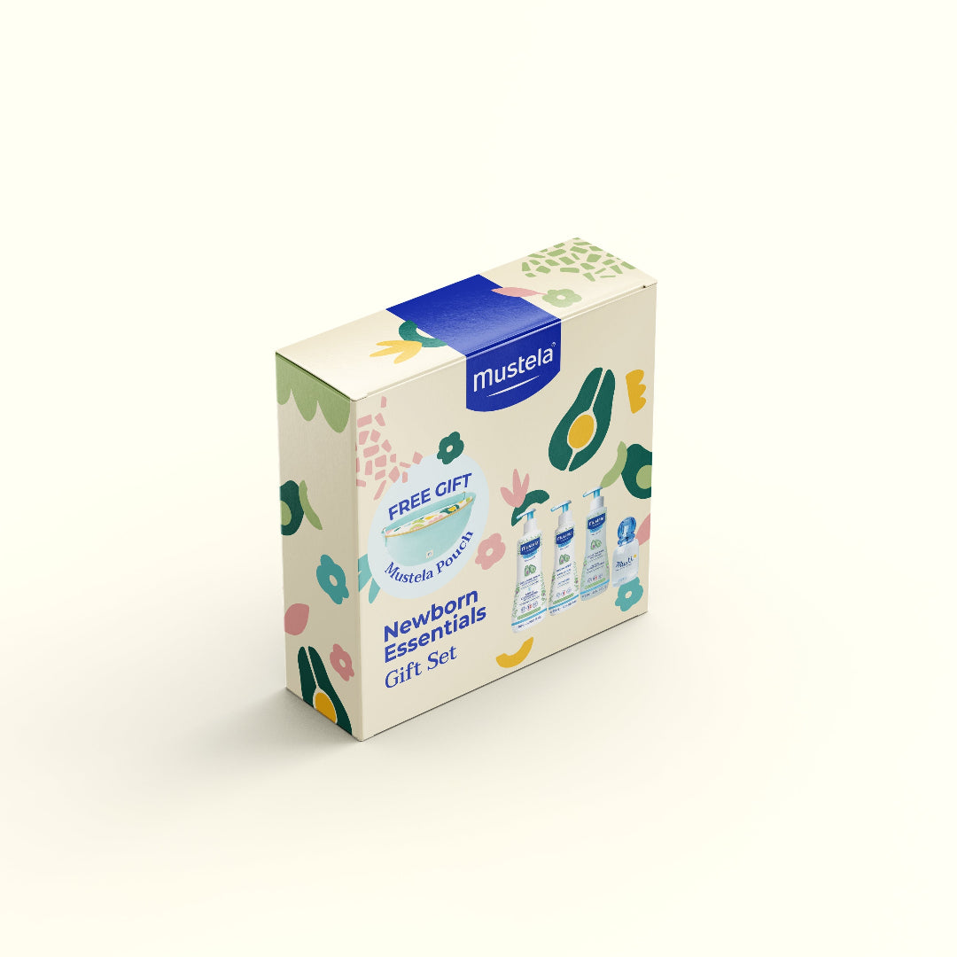 Newborn Essentials Pastel Gift Set