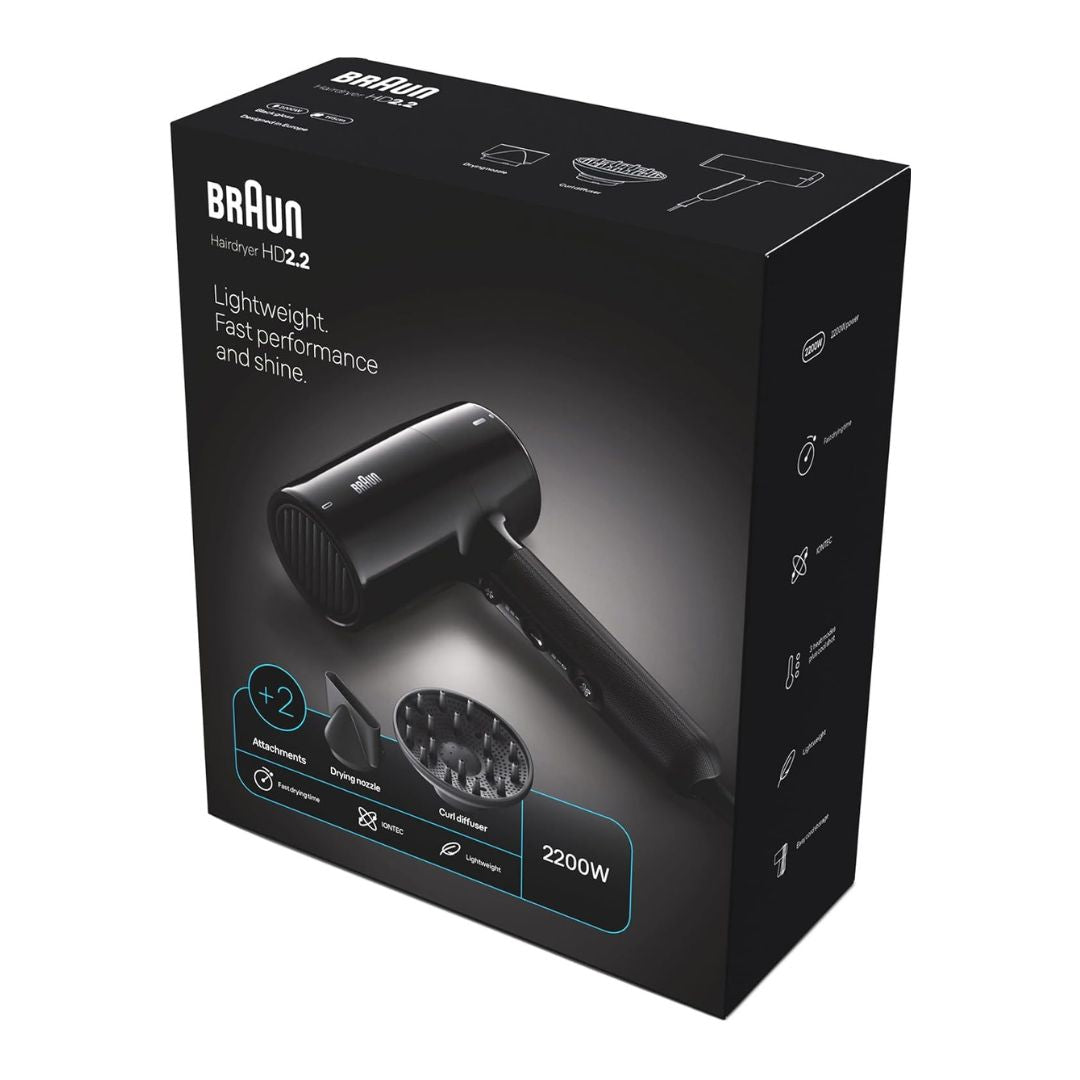 Braun HD2.2 Hair Dryer BRHD225E 
