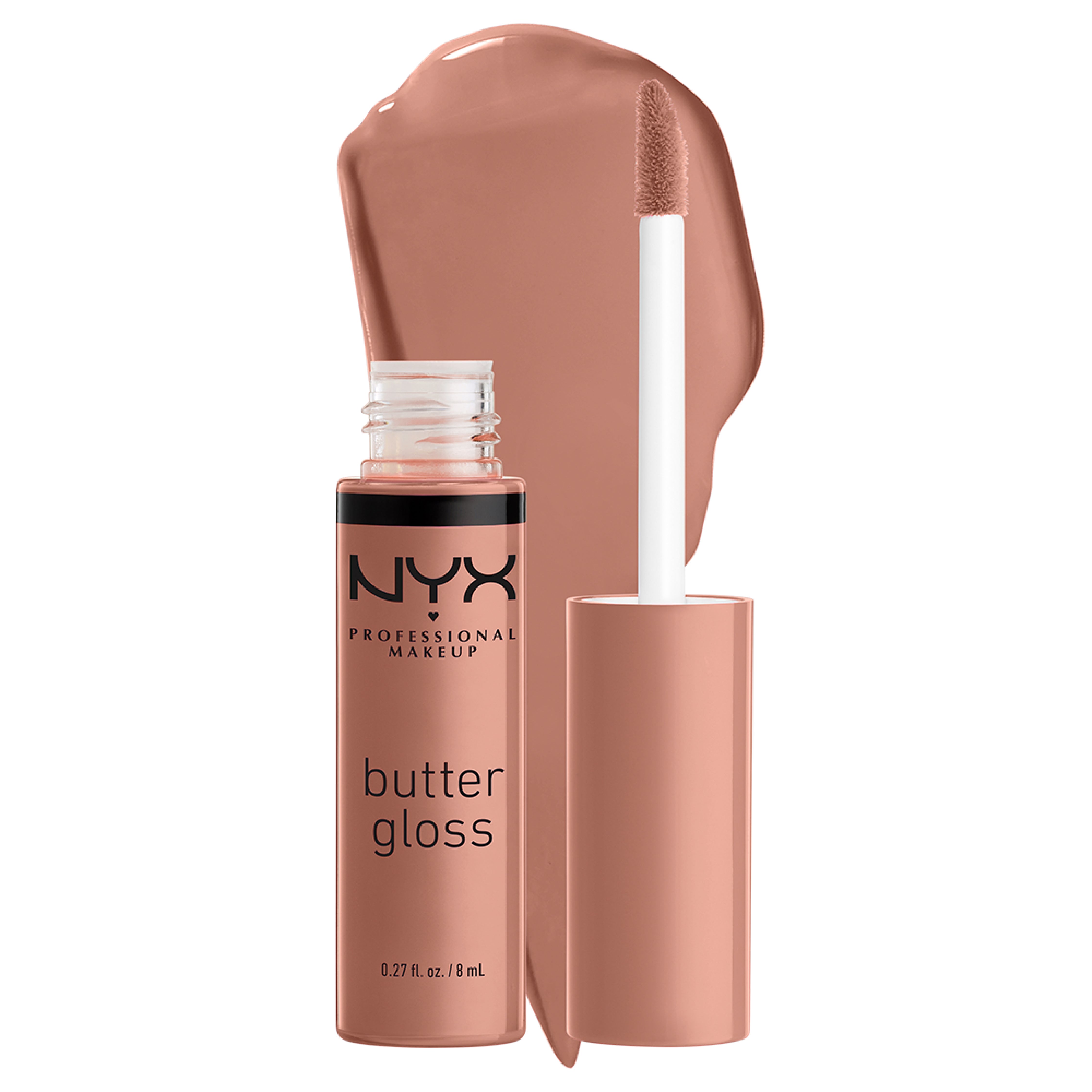 Butter Gloss, Non-Sticky Lip Gloss, Buttery Soft, Silky Smooth And Creamy, Sheer To Medium Coverage