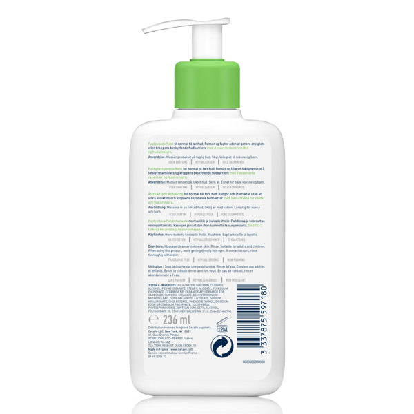 CeraVe - Hydrating Cleanser for Normal to Dry Skin