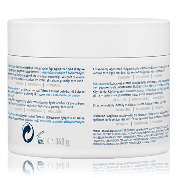 CeraVe - Moisturizing Cream for Dry Skin
