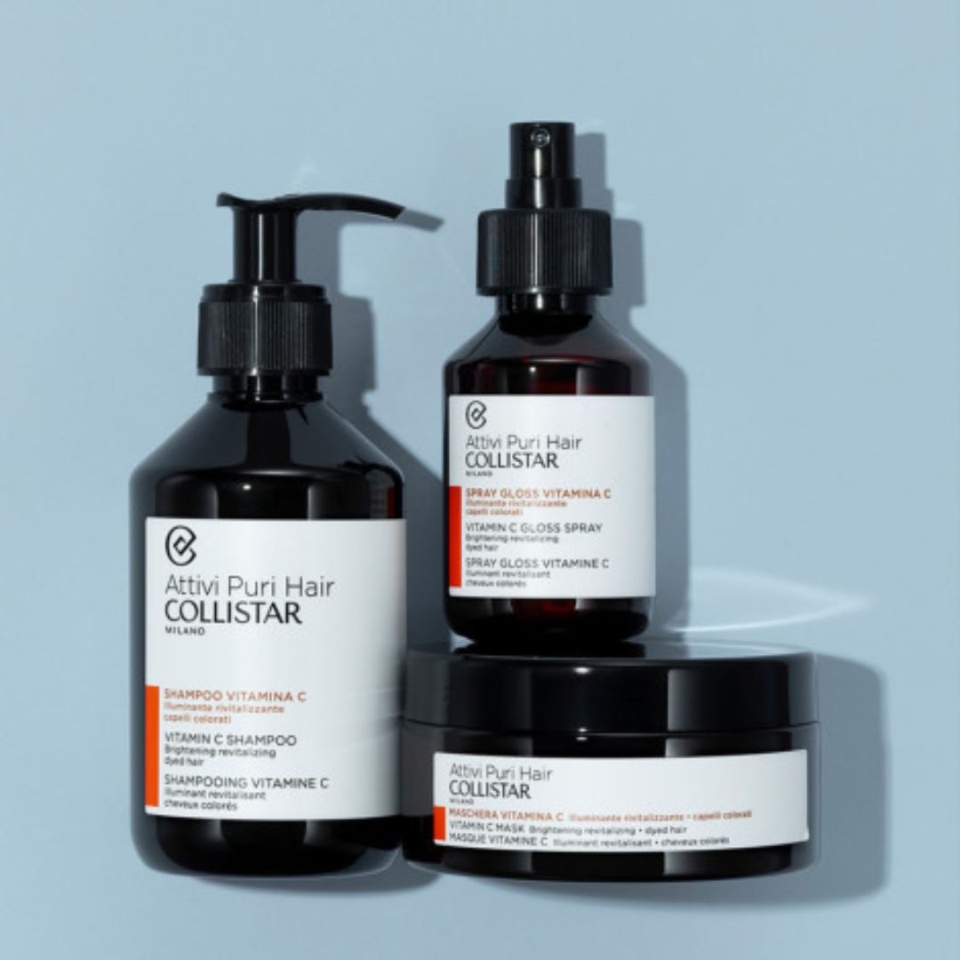 Collistar Attivi Puri Hair Vitamin C Gloss Spray Brightening Revitalizing 100 ml 